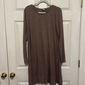 Long sleeve Old Navy tshirt dress
